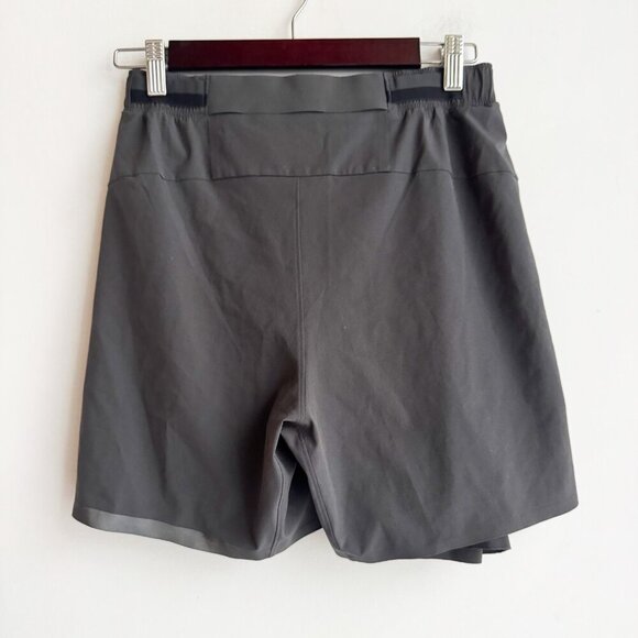 Lululemon Grey Beige Running Shorts Men's S - Picture 2 of 6